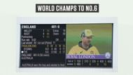 England's mammoth score last year